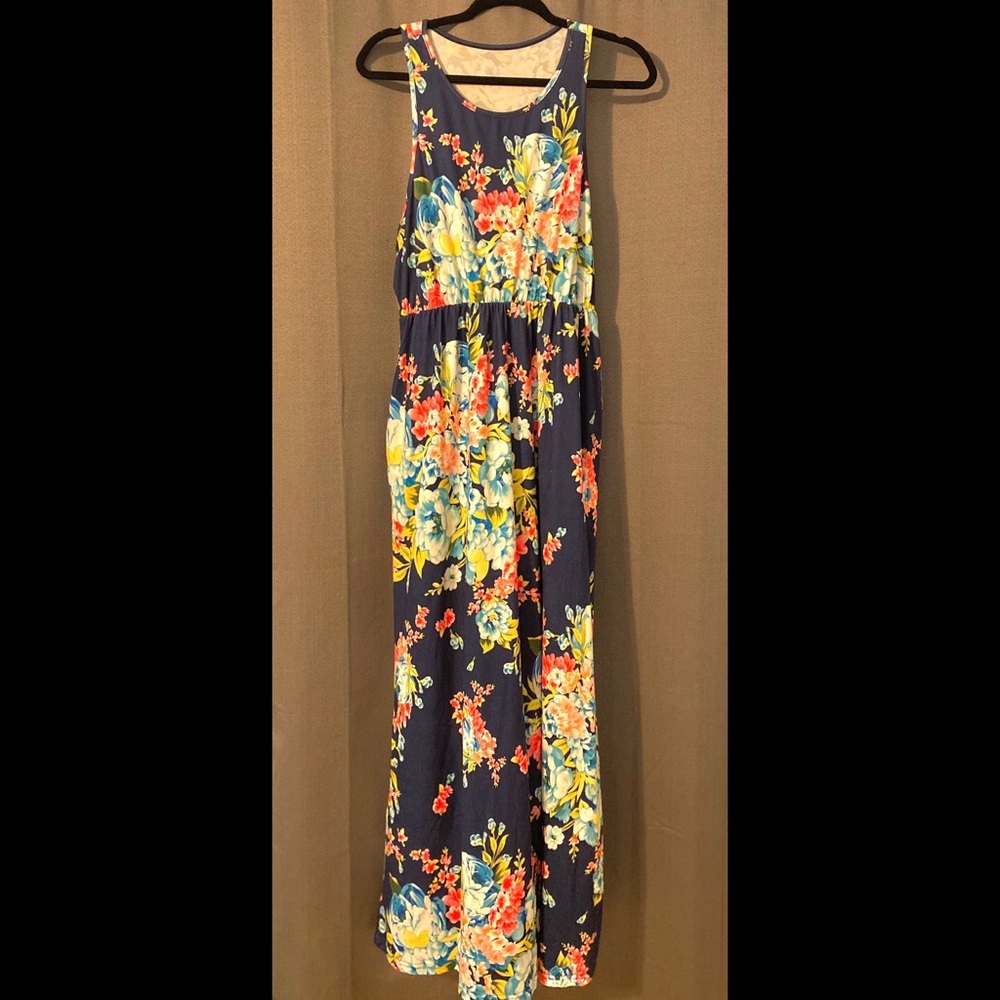 Maxi dress, floral print